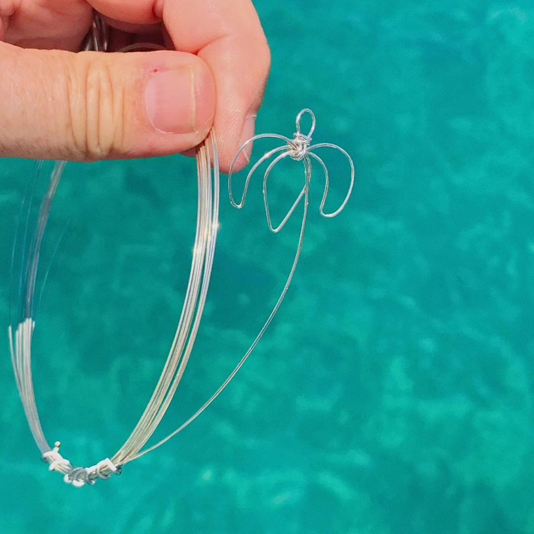 Sea Turtle Wave Silver Necklace